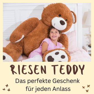 Riesen Teddy - Das perfekte Geschenk für jeden Anlass