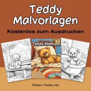 Kuschelige Kreativität: Malvorlagen Teddy & Co. – Ausmalbilder kostenlos zum Download!